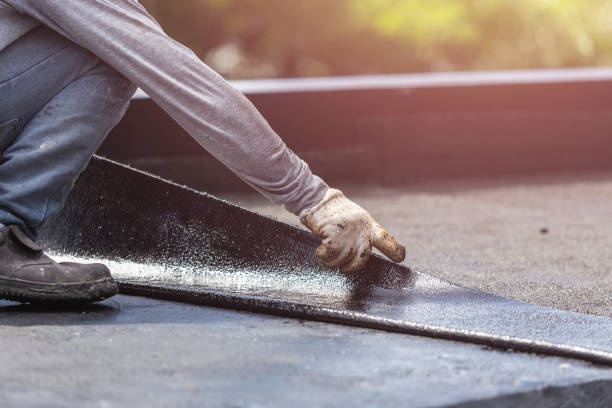 Professional Crawl Space Encapsulation technician working in Secaucus, NJ
